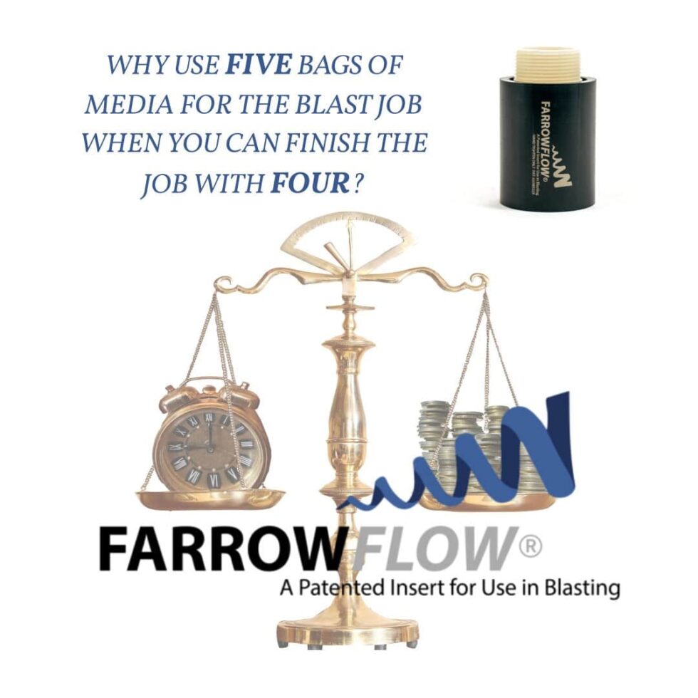 Farrow Flow Air Inlet for Blast Machines ESCA Blast