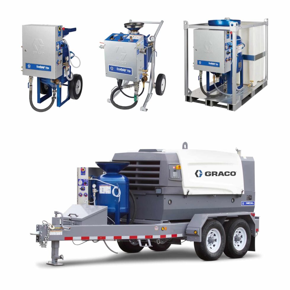Dustless and Slurry Blaster Rental Equipment ESCA Blast