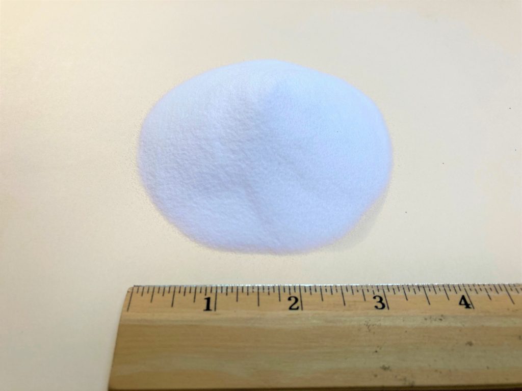 AMREX Baking Soda Blasting Media - scale picture