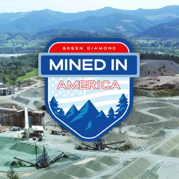 Green Diamond is proudly mined in the USA