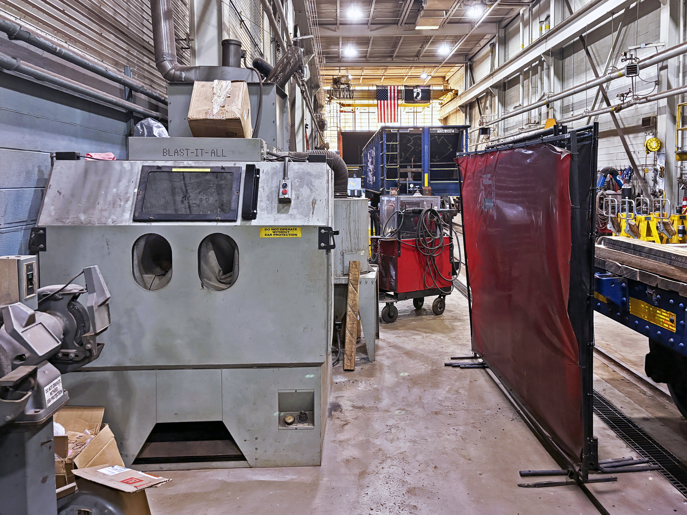 Older Blast Equipment Restoration